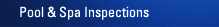 Pool and Spa Inspections