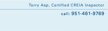 Terry Asp CREIA Inspector